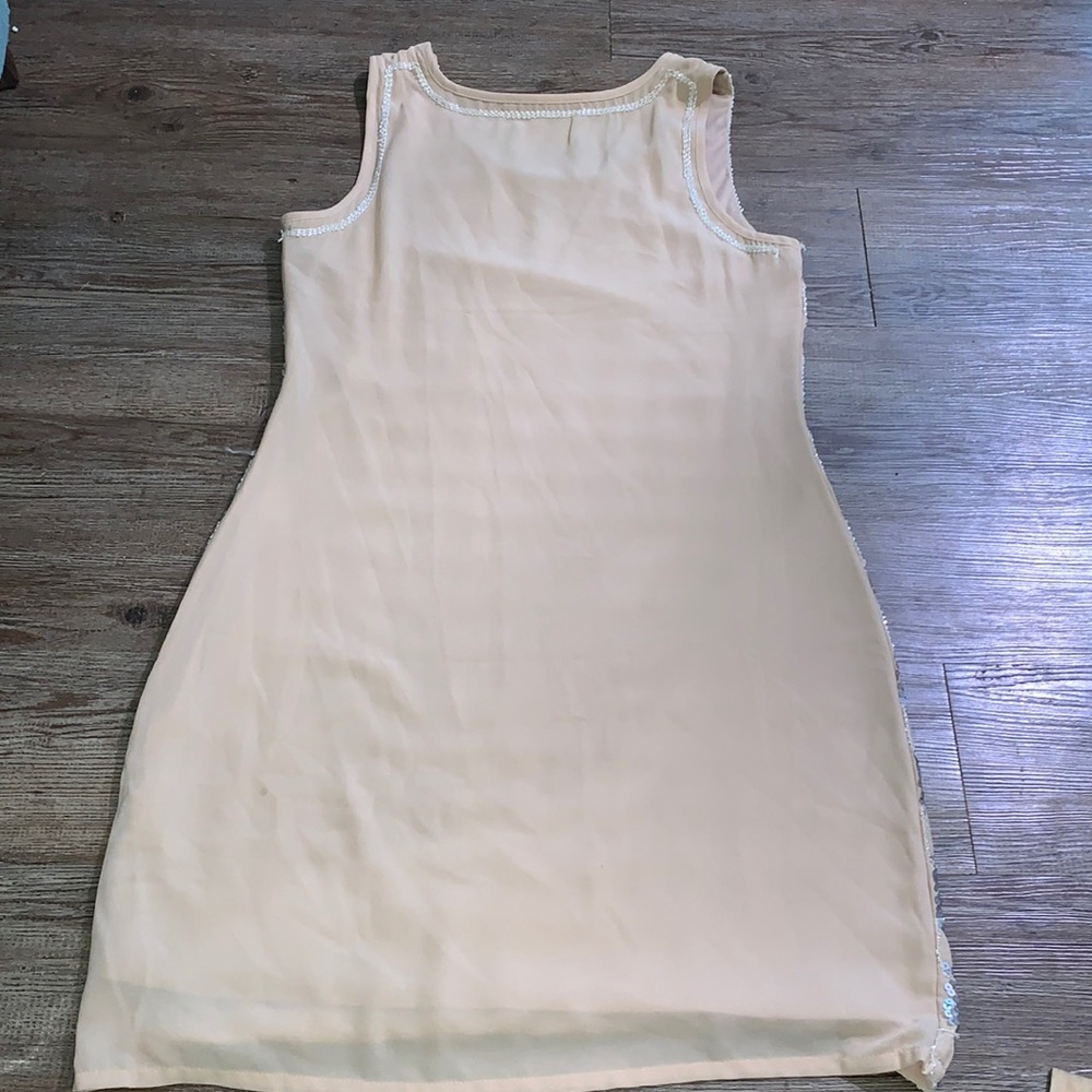 Sequined/Beaded Mini Dress - Picture 9 of 9